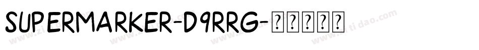 SuperMarker-d9rrg字体转换