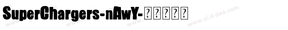 SuperChargers-nAwY字体转换