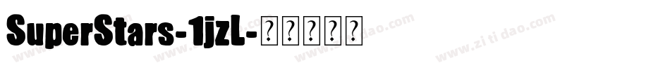 SuperStars-1jzL字体转换