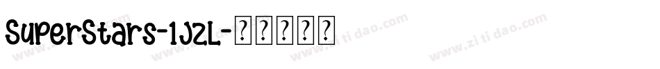 SuperStars-1jzL字体转换