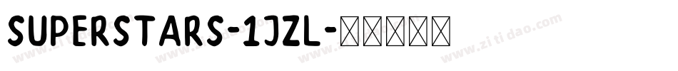 SuperStars-1jzL字体转换