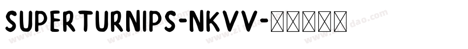 SuperTurnips-nKvV字体转换