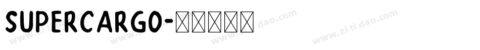 supercargo字体转换