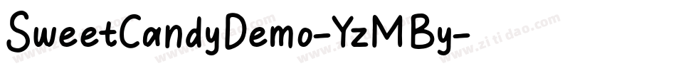 SweetCandyDemo-YzMBy字体转换