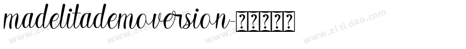 madelitademoversion字体转换
