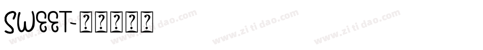 SWEET字体转换