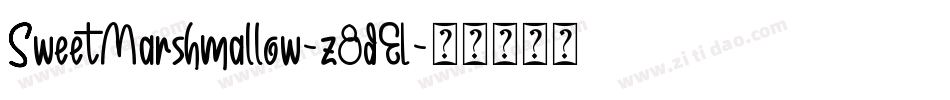 SweetMarshmallow-z8dEL字体转换