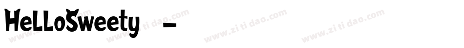 HelloSweety转换器字体转换