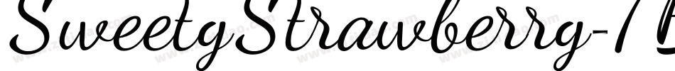 SweetyStrawberry-7BrgP字体转换