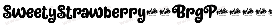 SweetyStrawberry-7BrgP字体转换