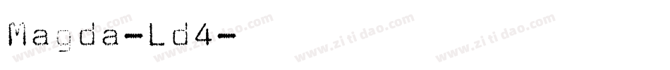 Magda-Ld4字体转换