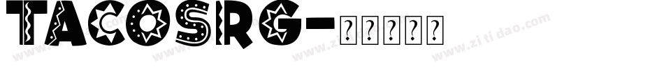 TACOSRG字体转换