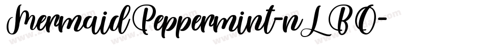 MermaidPeppermint-nLBO字体转换