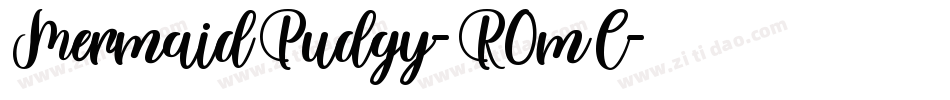 MermaidPudgy-R0mE字体转换