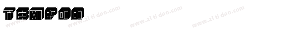 TEMPOD字体转换