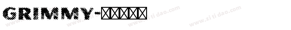 Grimmy字体转换