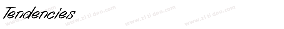 Tendencies字体转换