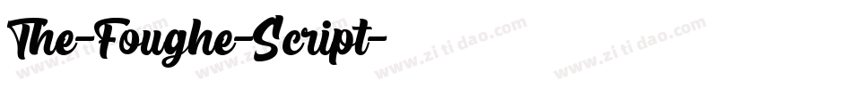The-Foughe-Script字体转换