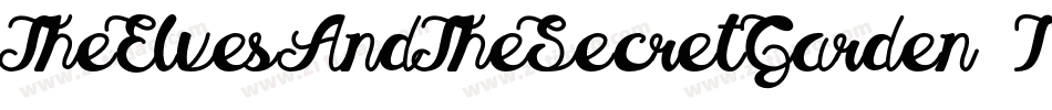 TheElvesAndTheSecretGarden-M89J字体转换 TheElvesAndTheSecretGarden-M89J字体转换