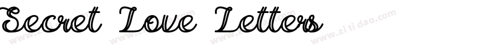 Secret-Love-Letters字体转换