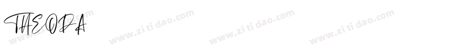 THEODA字体转换