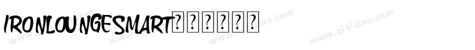 IRONLOUNGESMART字体转换
