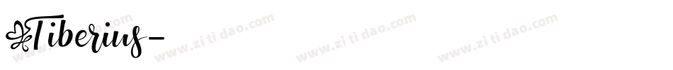 Tiberius字体转换