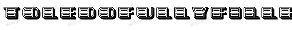 ToledoFullyFilled字体转换