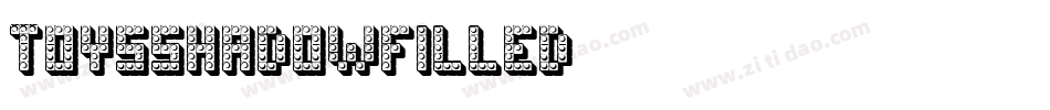 ToysShadowFilled字体转换