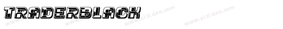 TraderBlack字体转换