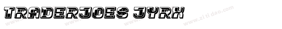 TraderJoes-JYrx字体转换