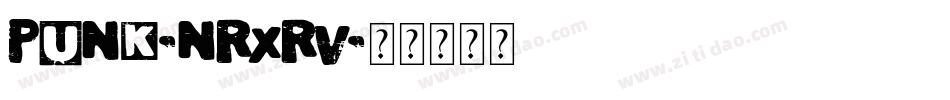 Punk-nRxrV字体转换