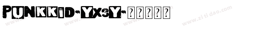 PunkKid-YX3y字体转换