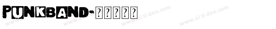 Punkband字体转换