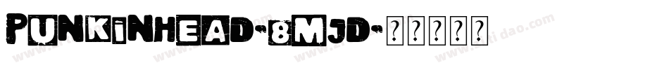 Punkinhead-8MjD字体转换