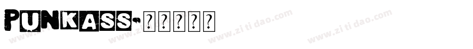punkass字体转换