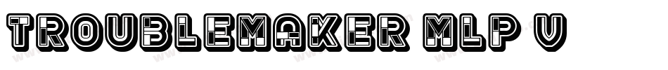 TroubleMaker-mLP5V字体转换