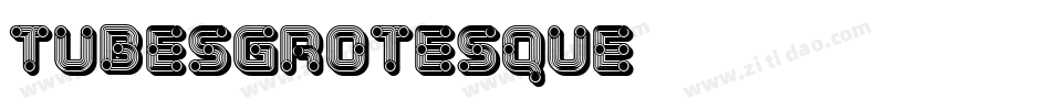 TubesGrotesque字体转换