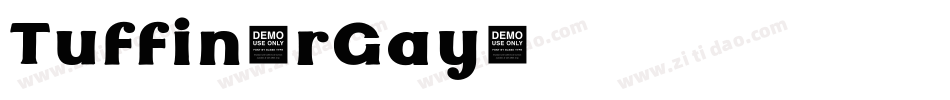 Tuffin-rGay字体转换