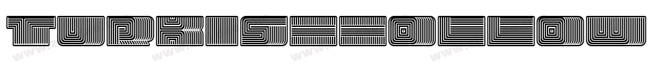 TurkishHollow字体转换