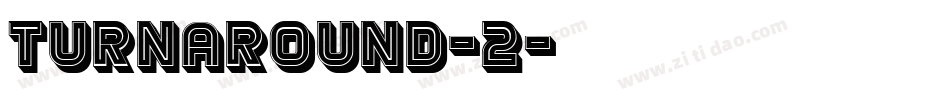 Turnaround-2字体转换