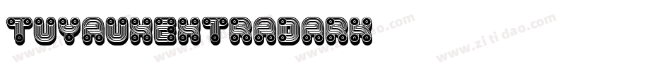 TuyauxExtraDark字体转换