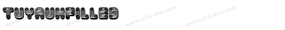 TuyauxFilled字体转换
