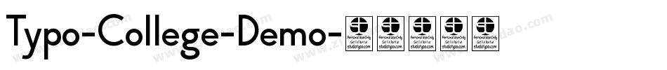 Typo-College-Demo字体转换