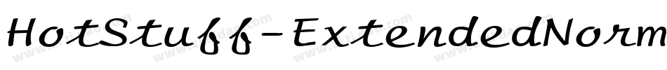 HotStuff-ExtendedNormal字体转换