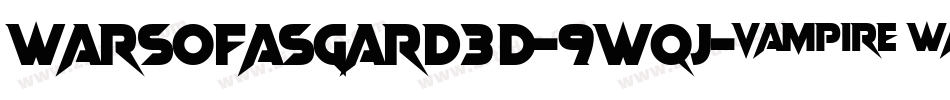 WarsOfAsgard3D-9wqj字体转换
