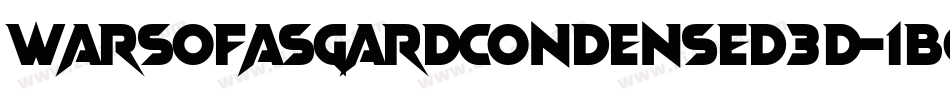 WarsOfAsgardCondensed3D-1Bq0字体转换