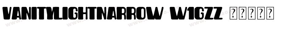 VanityLightnarrow-w1Gzz字体转换