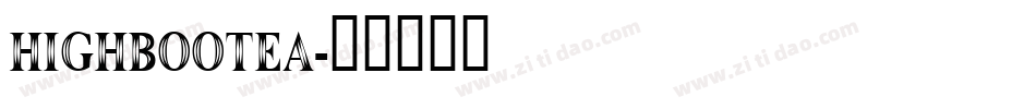 HIGHBOOTEA字体转换