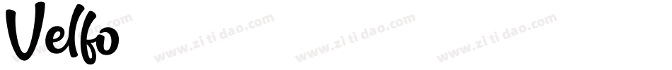 Velfo字体转换